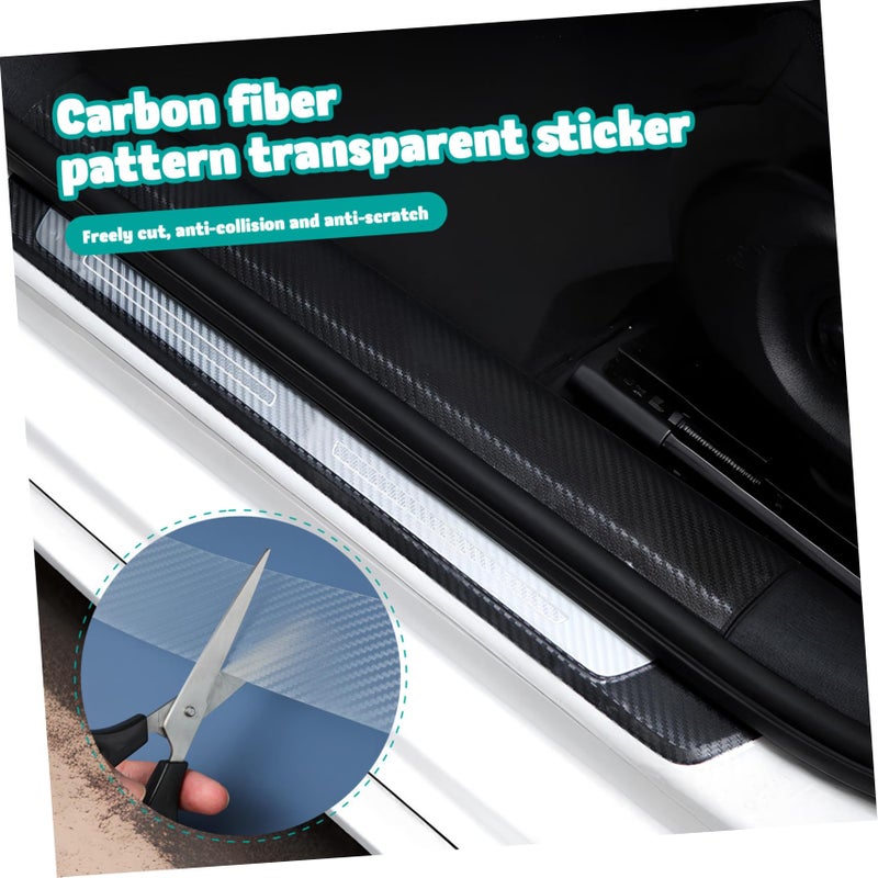 Car Door Edge Protective Tape 2 Rolls Wide Long Secure Adhesion Paint Protection - Image 4
