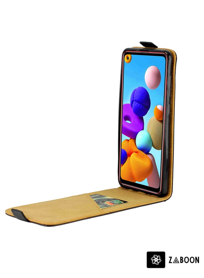 Zaboon غطاء حماية لهاتف نوكيا G10 / G20 بزاوية عمودية من الجلد مع فتحة بطاقة - Image 5