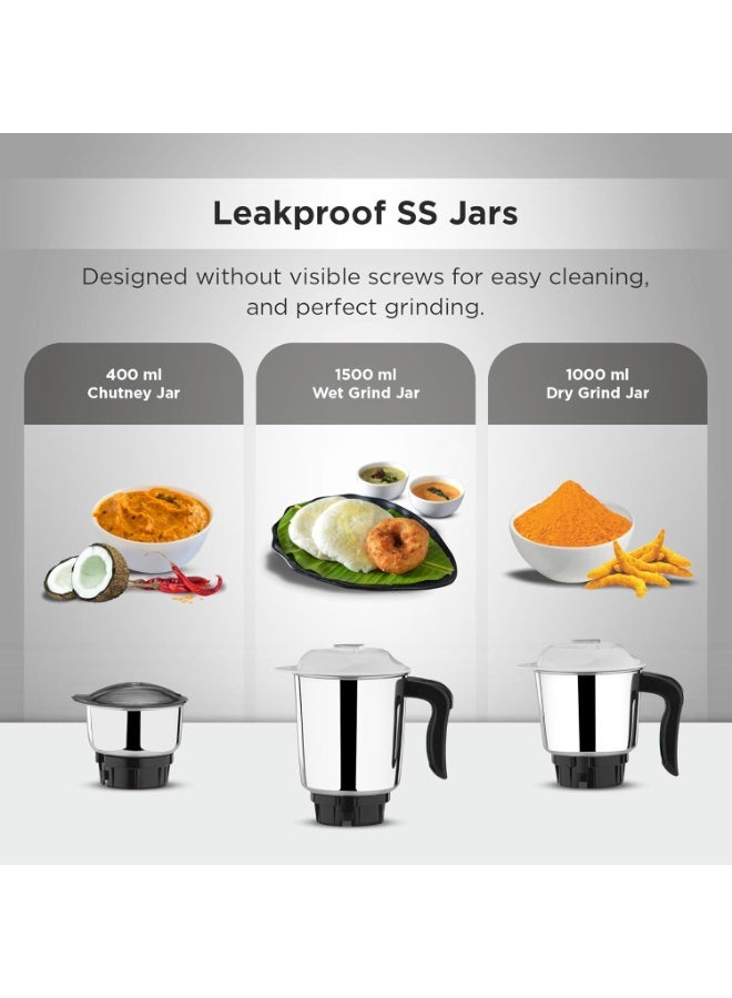 BUTTERFLY HANDY V2 MIXER GRINDER | 3 JAR - Image 3