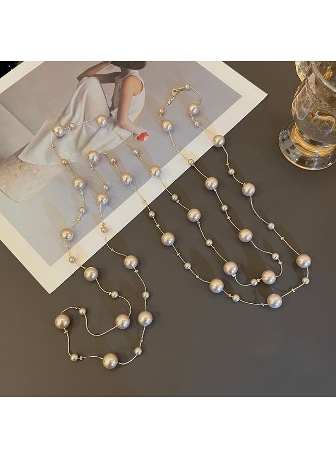 KUYING Fashionable Retro Light Luxury Personalized Necklace 