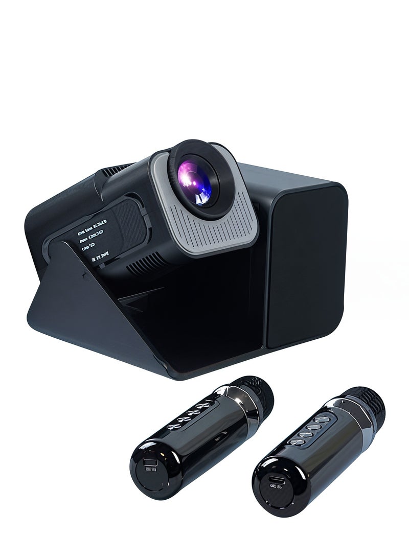 Smartberry Smartberry HT36 4K High-definition Manual Focusing 5G Dual Band Speed,HD Input 4000mAh Battery Capacity WiFi Bluetooth Projector Android 11.0 Home Theater, Movies,Video Gaming, Office Work Meetings Projector  - Image 1