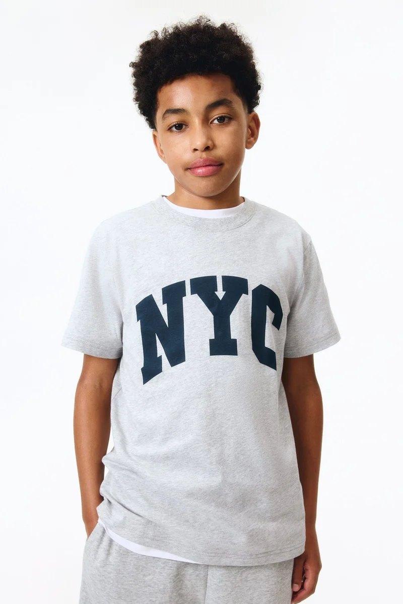 H&M Printed cotton T-shirt