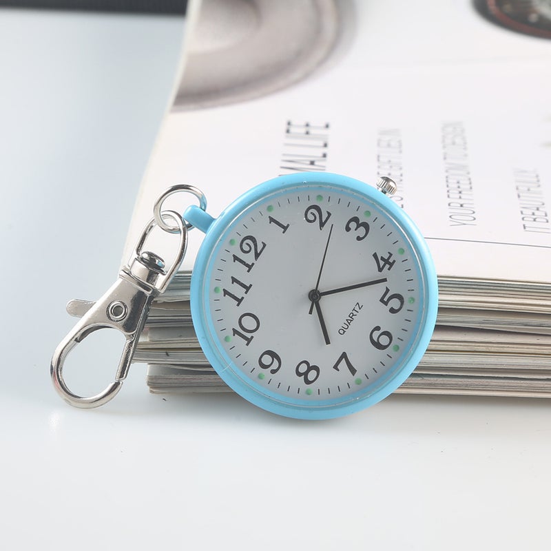 Kids Nurse Large Dial Quartz Pocket Watch Pink  - Image 5