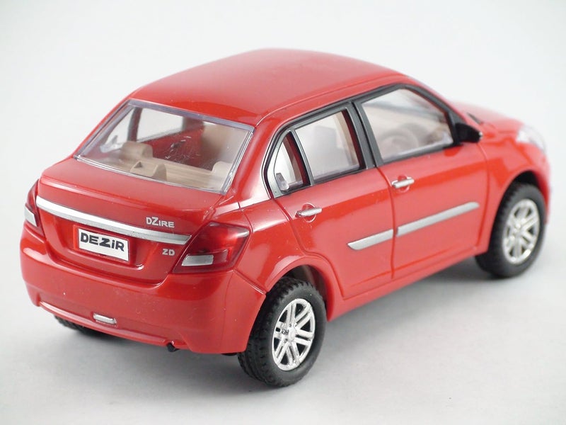 Centy Toys Swift Dzire Miniature Model Car - Red - Image 2