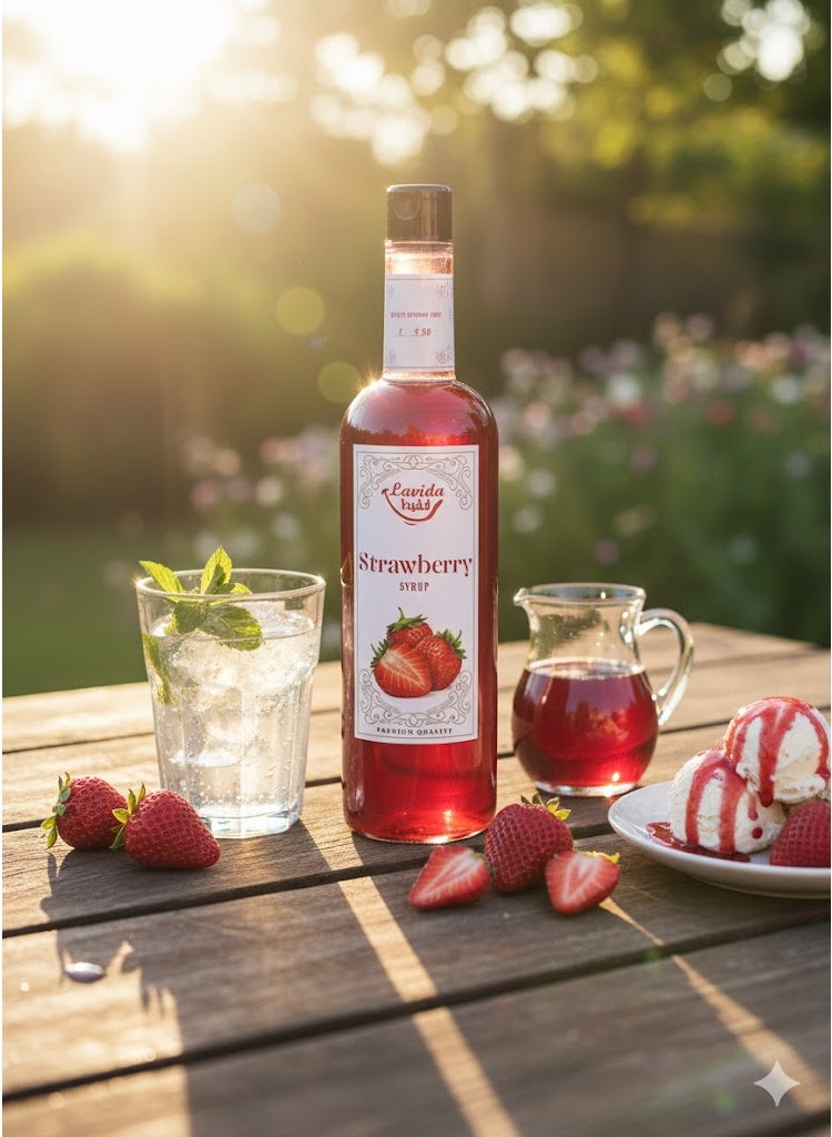 لافيدا سيرب الفراولة 400 مل - Image 2