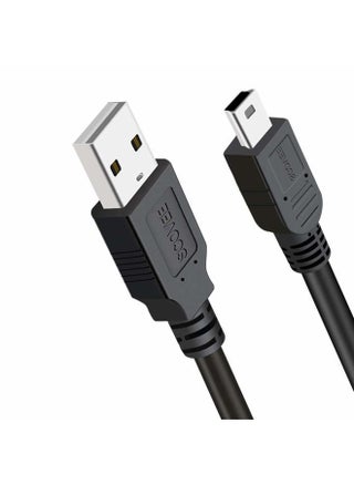 Mini USB Cable Type A to Mini B Charger Cord for PS3 Controller,MP3 Players,Dash Cam,Charger for Canon Camera,for Garmin Nuvi,USB Mini-B Charging Cable Compatible with GoPro Hero 3+ 3ft - pzsku/Z9A37359D3CD5AC918BE8Z/45/1743395785/35febf72-c89c-4aea-8f63-06bacccb0059