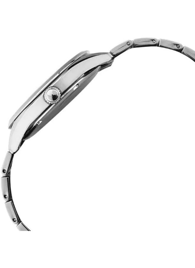 Seiko Neo Classic Quartz Silver Dial Ladies Watch SUR349P1  - Image 4