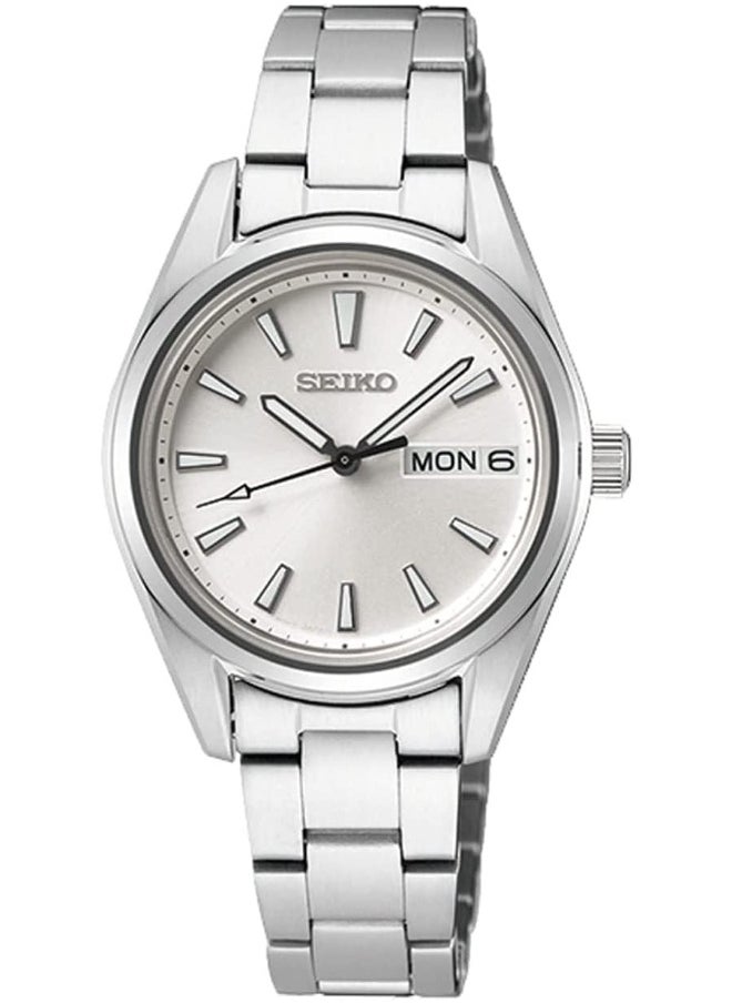 Seiko Neo Classic Quartz Silver Dial Ladies Watch SUR349P1  - Image 1