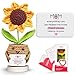 Gossby Gift for Mom from Daughter Son Kids Mothers Day Basket Stuffers Thank You MOM Sunflower Crochet Christmas Birthday Gift Idea for Mama Knitted Crochet Doll with Sentimental Message - Image 3