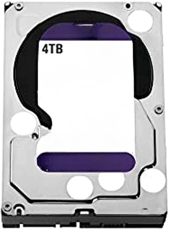 4TB Internal Hard Drive - High-Capacity SATA Storage for Surveillance Systems & PC - Durable & Reliable 24/7 Continuous Operation HDD