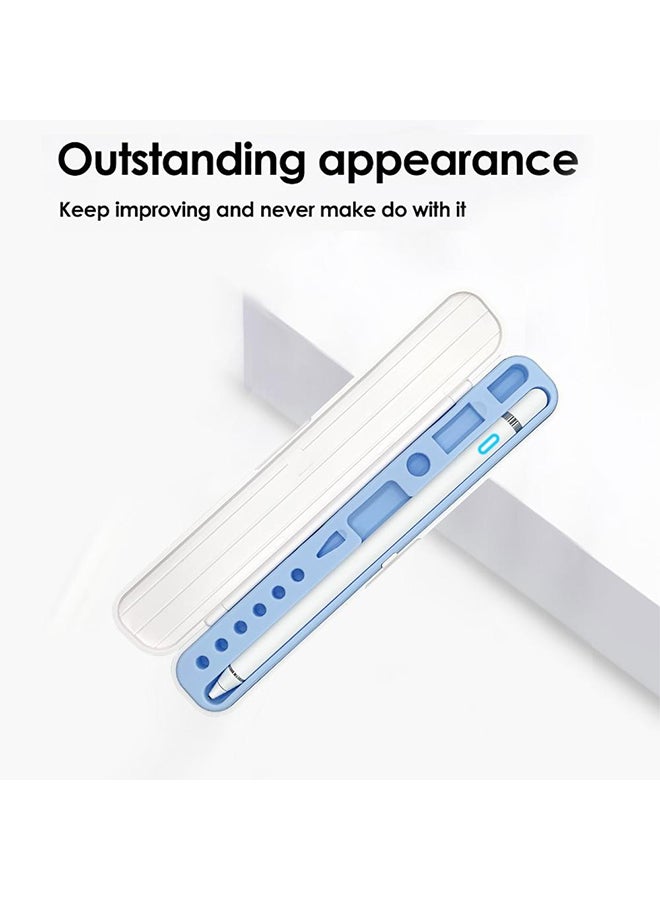 O Ozone Carrying Case for Apple Pencil 2nd Gen and 1st Generation, Storage Box for Apple Pencil, Portable Hard-Shel Protective Case (Light Blue) - Image 5