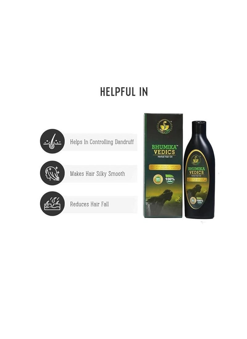 Bhumika Vedics - Bhumika Vedics Herbal Hair Oil 200 ML - Image 1