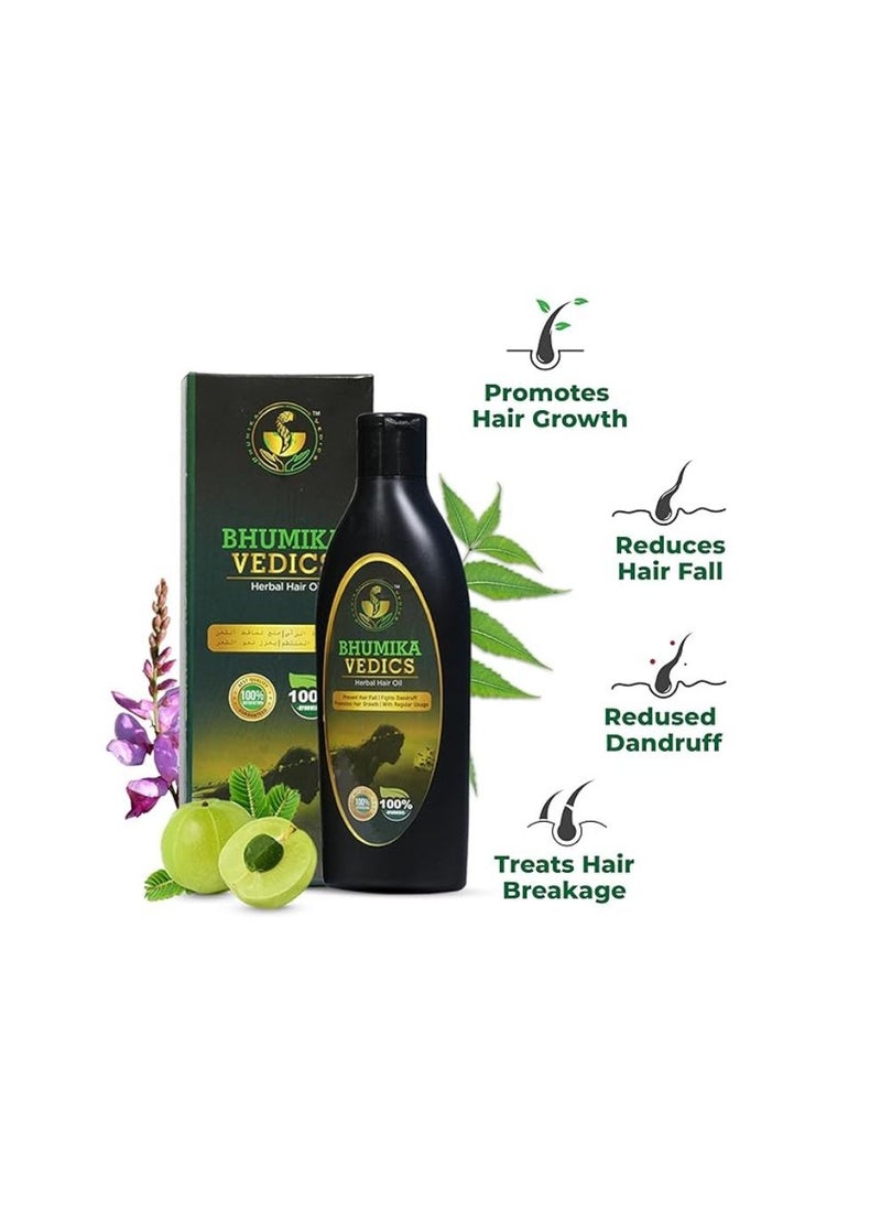 Bhumika Vedics - Bhumika Vedics Herbal Hair Oil 200 ML - Image 1