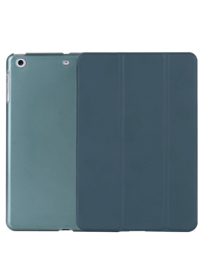 غطاء Mini3 Smart Sleep Cover لجهاز iPad 5/6/7 Thin Air غطاء حماية رقمي للكمبيوتر/iPad مقاس 10.2 بوصة - اللون: أخضر داكن - الطراز الملائم: iPad 9.7 2017/2018/5/air/air2 - Image 1