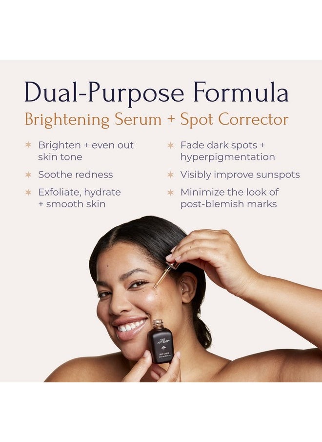 Tru Alchemy - Spot Check Dark Spot Remover For Face - Niacinamide, Hyaluronic Acid, Lactic & Glycolic Acid Serum - Age Spot Remover For Face For Women - Dark Spot Corrector For Face - 1 Fl Oz/30 Ml - Image 1