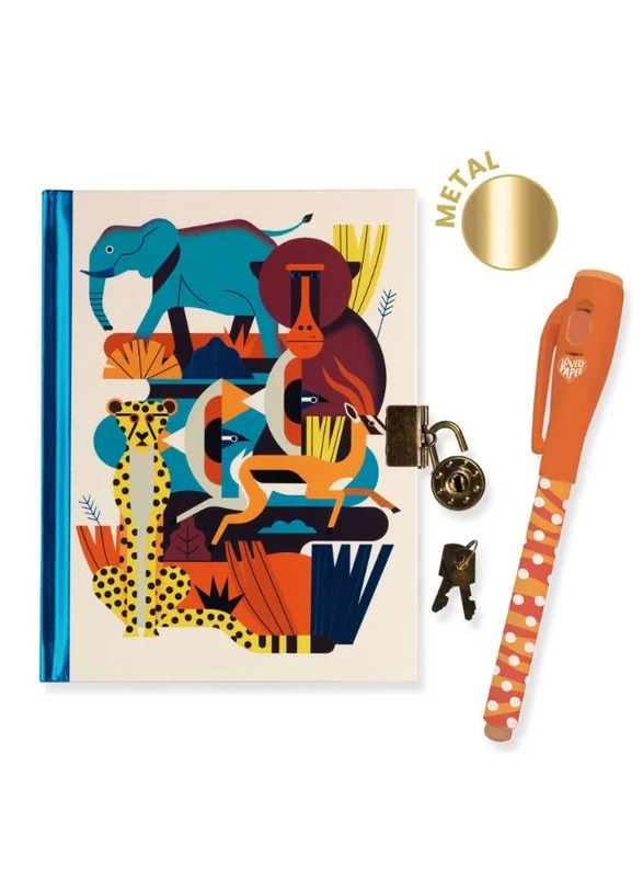 DJECO Owen Secret Notebook with Magic Pen