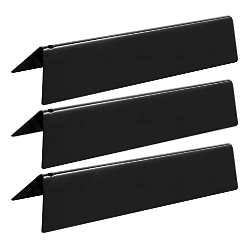 Unicook 7635 15.3 Inch Flavorizer Bars for Weber Spirit I & II 200 Series, Spirit E/S 210 and 220 Grills, Porcelain Grill Heat Plate Replacement Parts for Weber GS4 Grill Parts, Burner Covers 3 Pack - Image 1