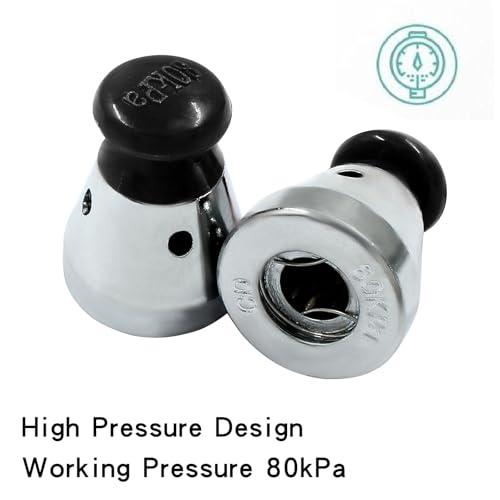 LifCratms Pressure Cooker Relief Jigger Valve, Black Universal Pressure Cooker Safe Regulator 80KPA Replacement Exhaust Valve Accessories for Weight Pressure Control (1Pcs) - Image 5