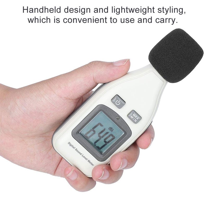 Digital Sound Level Meter Handheld Noise Tester with LCD Display for Accurate Decibel Measurement - Image 5
