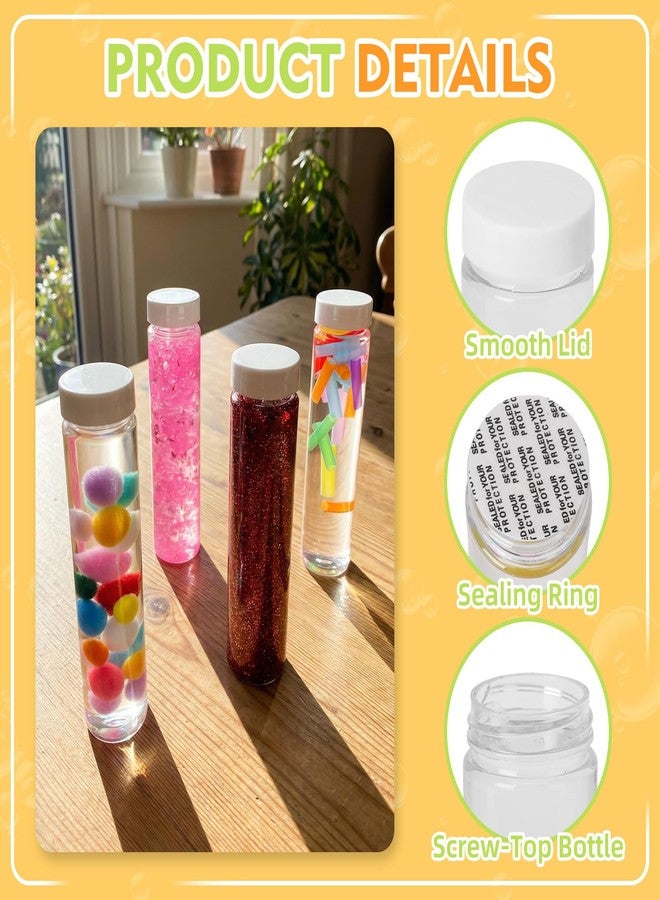 Toborher 8PCS Sensory Bottle with Filler for Toddlers, DIY Calming Bottles with Decorative Fillers, Calm Down Corner Supplies,Preschool & Kindergarten Classroom Must Haves - Image 4