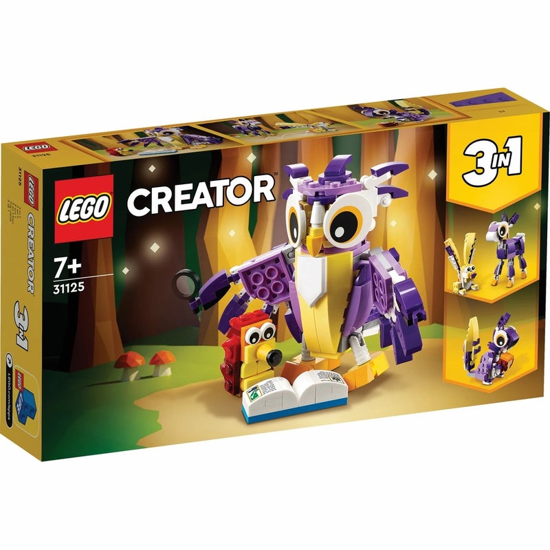 LEGO - Creator 3-in-1 Fantasy Forest Creatures 175 Pieces - 31125 - Image 1