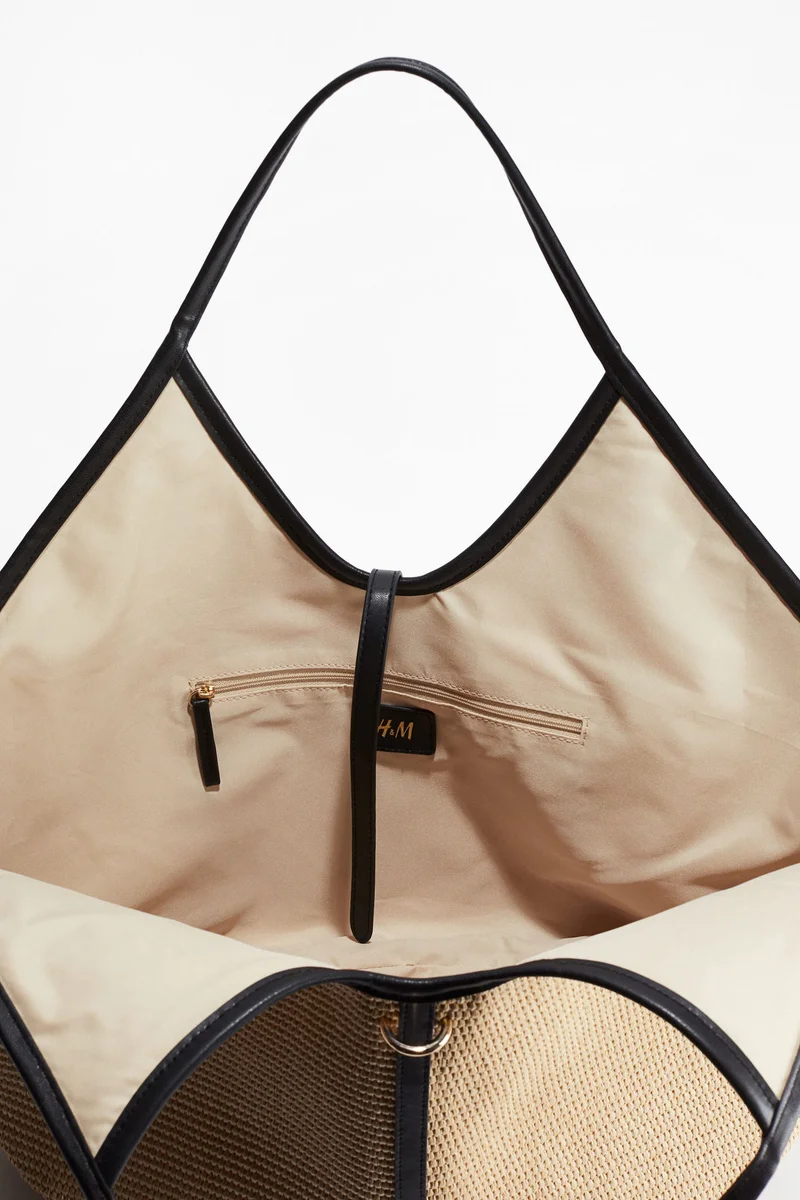 H&M Straw Shopper