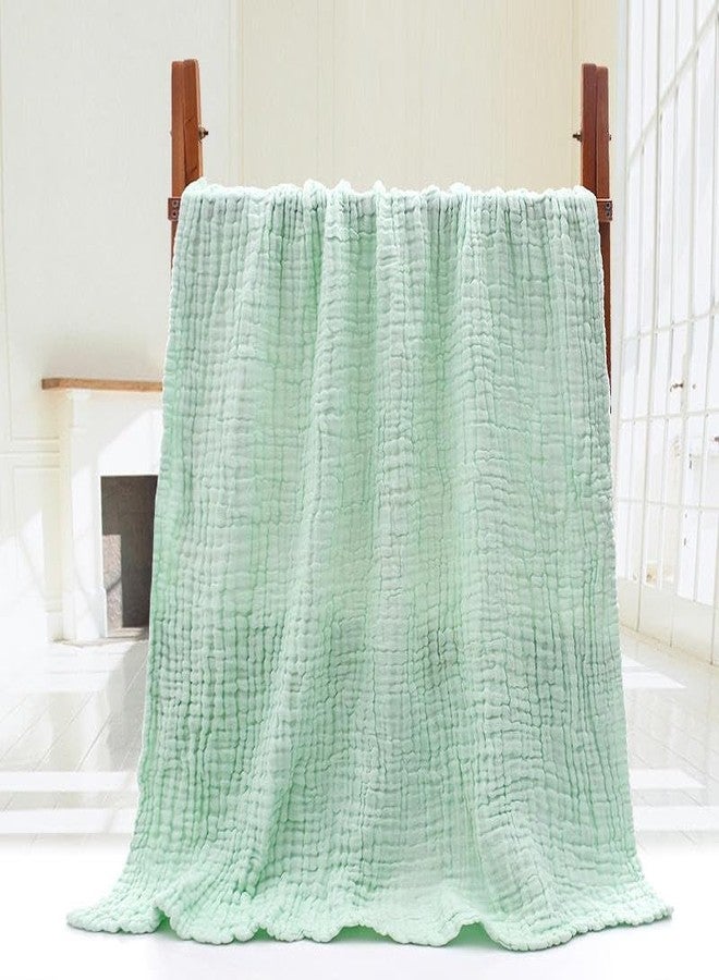 ZAPLES Organic 100% Muslin Cotton Baby Bath Towel Super Absorbent Extra Soft Muslin Bath Towel for Infants, New Born Babies and Toddlers Boys and Girls - 105x105 cm (Multicolor) - Image 4