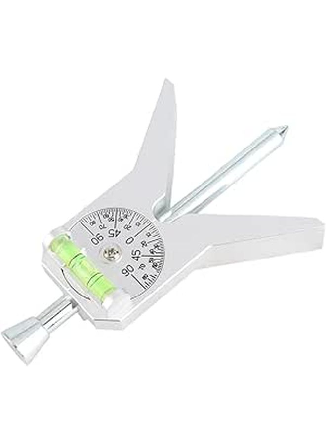 Pipe Center Finder Stainless Steel Scale Adjustable Safety Pipe Marker Centering Tool Green - Image 1