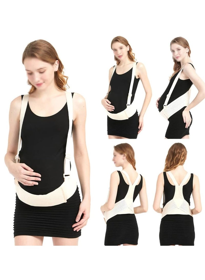 general Women's Waist Care Pregnancy Support Adjustable Size Belly Strap Belly Band for Pregnancy Support Belt Back Support Protection Unique Comfortable, Flat - Image 2