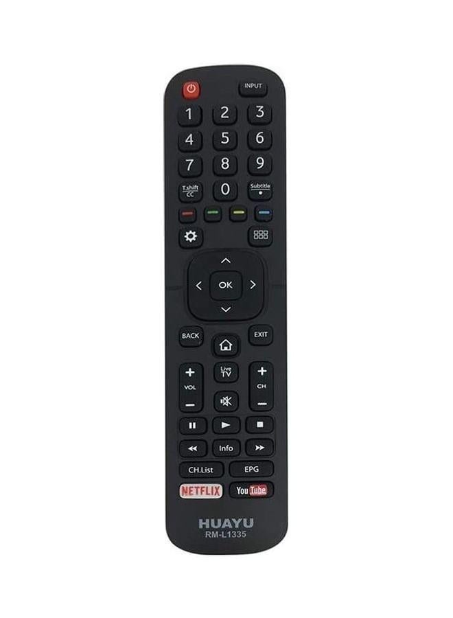 ICS Remote Control For Hisense Smart LCD, LED TV Black
