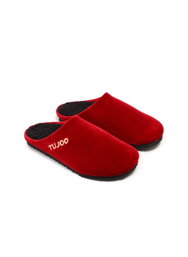 Tujoo Womens Warm Flat Mule