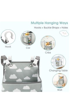 Hanging Diaper Caddy Organizer And Stacker Nursery Organization And Baby Shower Gifts For Newborn - pzsku/Z9A3866786FF90C14E52AZ/45/_/1718263376/6fe00dcc-bc60-40e3-8f56-823499e16f0b