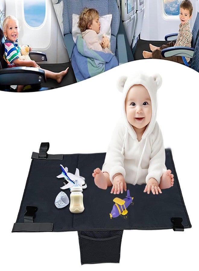 Elfzone Toddler Airplane Bed - Toddler Airplane Seat Extender, Toddler Travel Essentials, Portable Kids Plane Footrest, Airplane Bed for Toddler,Airplane Extender for Kids - Image 1
