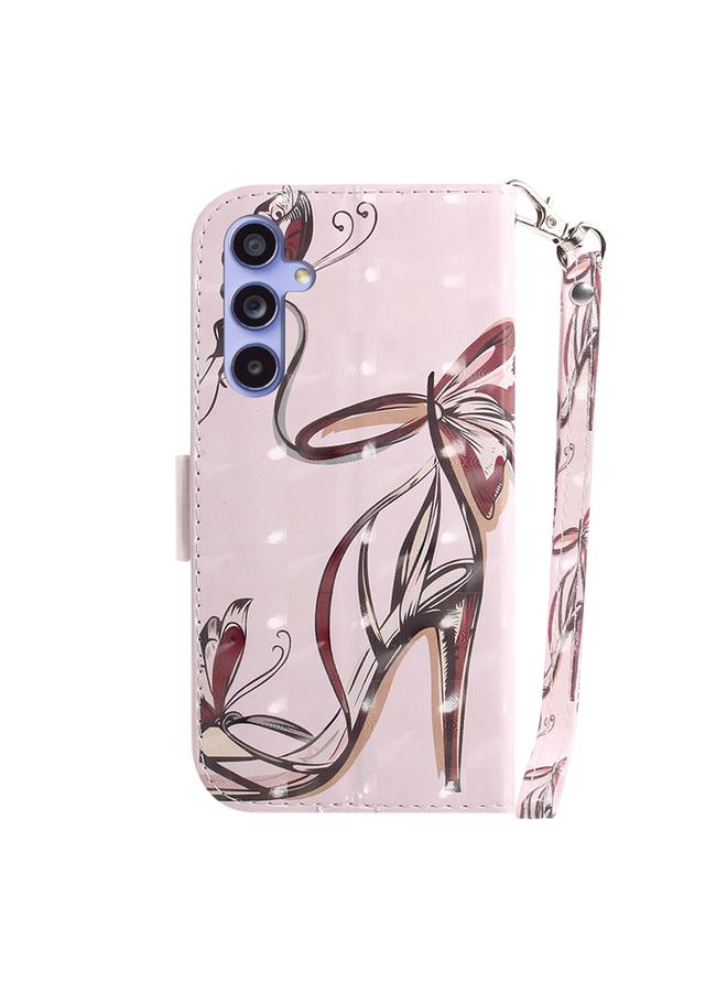 S-TOP Case For Samsung Galaxy S23 FE 5G 3D Colored Horizontal Flip Leather Phone Case - Image 3