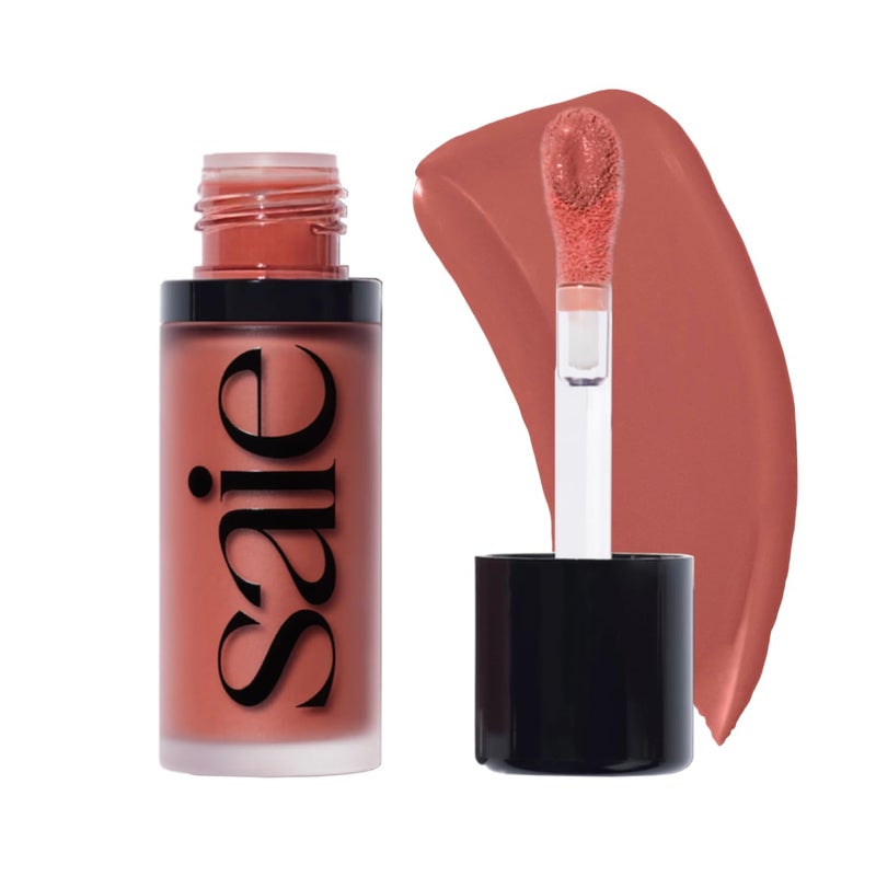 Saie Dew Liquid Blush for Cheeks  Hydrating Cream Blush Stick with a Blendable  Buildable Formula  Skincare Infused Dewy Cheek Tint for a Natural Flush  Glowy Makeup Essential  Cutie 40 oz