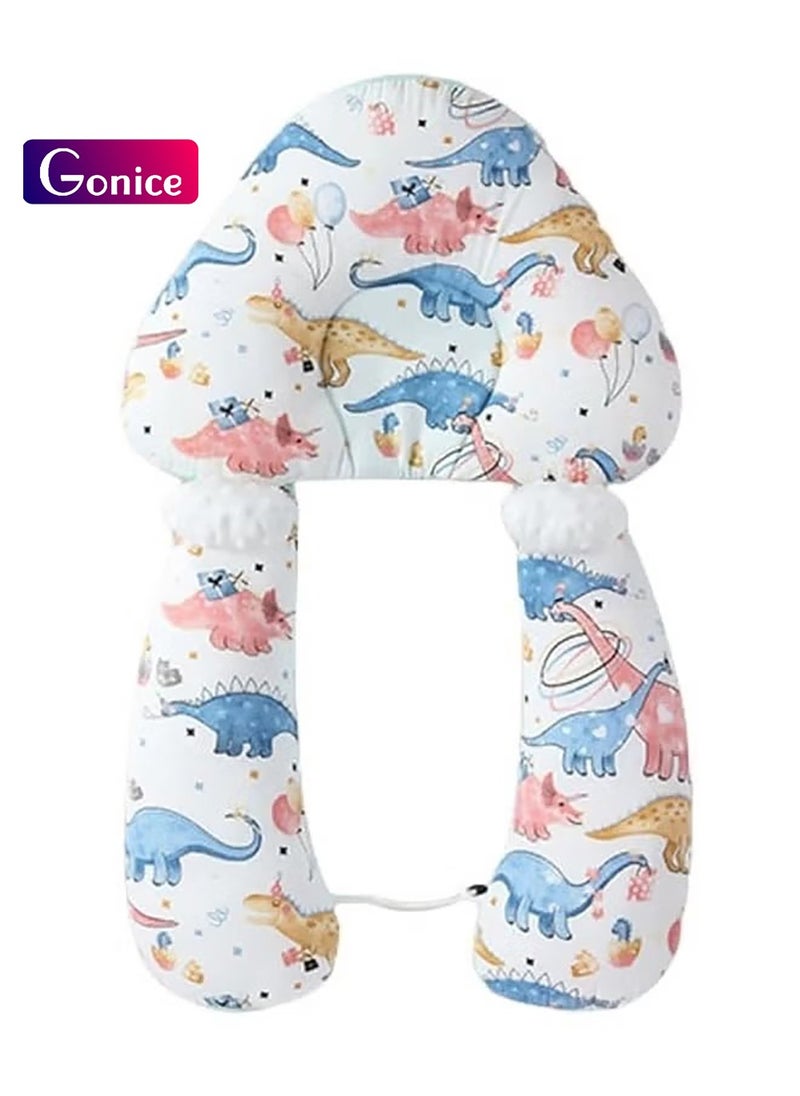 Gonice Baby Newborn Nursing Sleeping Pillow Anti-Startle Toddler Boys and Girls Comfortable Lightweight Shaping Pillows for Kids Infants Superhigh Quality  - Image 1