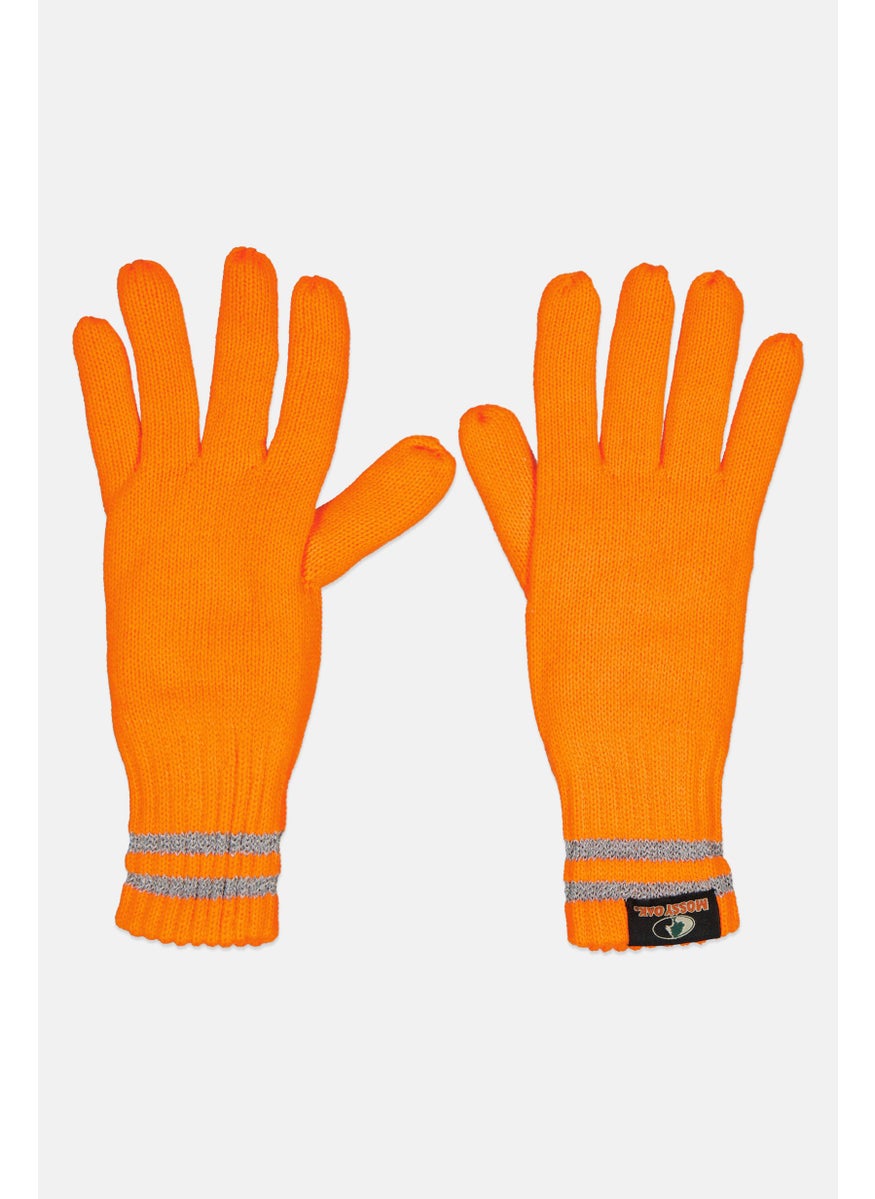 Mossy Oak - Men 1 Pair Knitted Gloves, Orange - Image 1