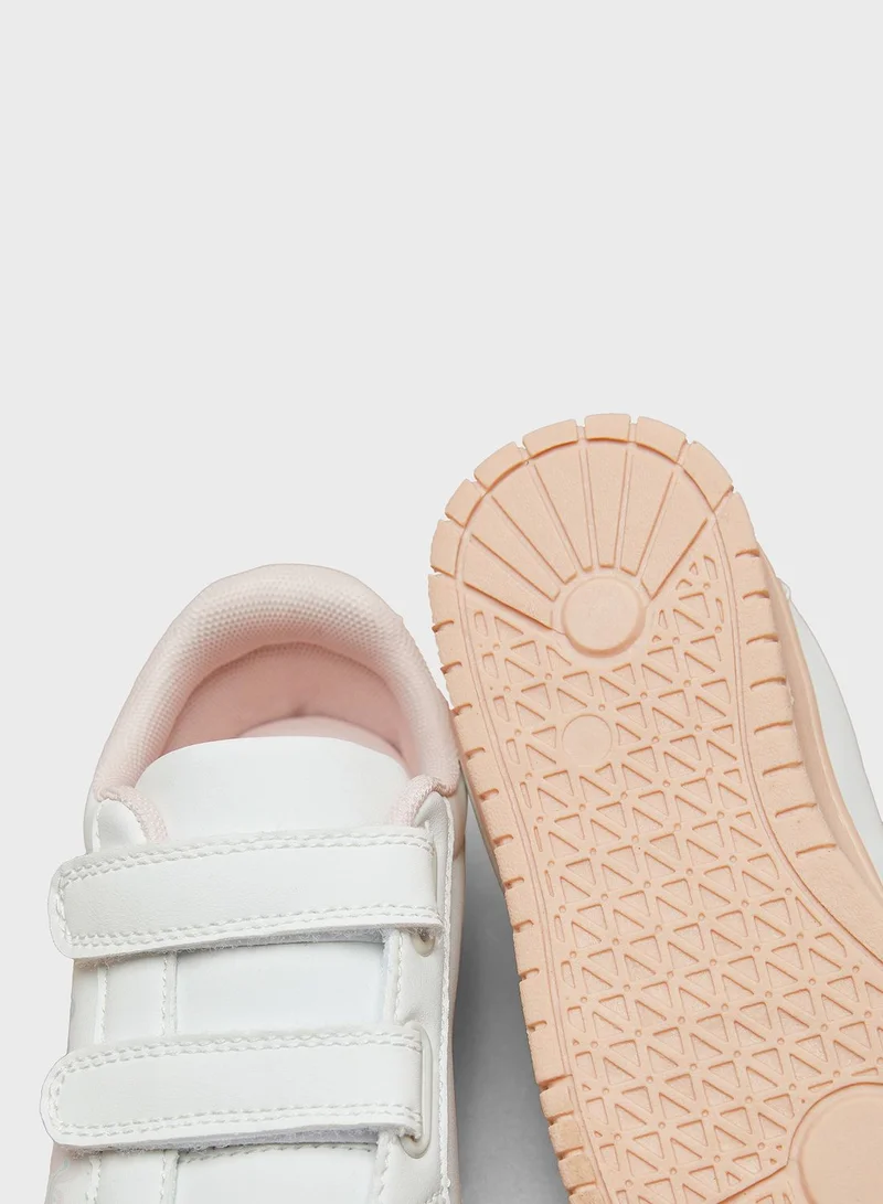 Barbie Kids Velcro Low Top Sneakers