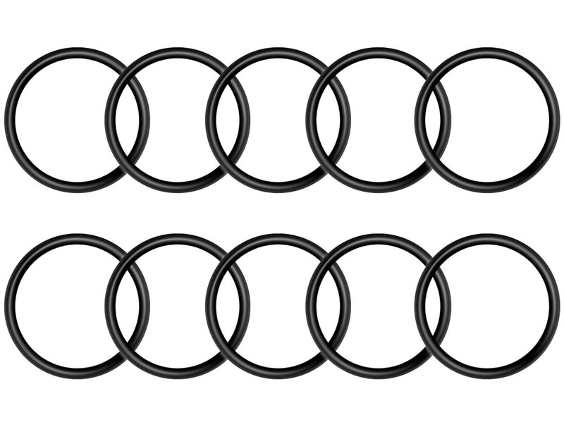 HASMX 10 Pack Piston O-Rings for Hitachi Replaces Part Numbers: 877-368, 877368 and Fits Hitachi Nailer Models: 83AA2, NR65AK, NR65AK(S), NR65AK2, NR83A, NR83A2, NR83A2(S), NR83A3, NR83A3(S), NR83AA - Image 1