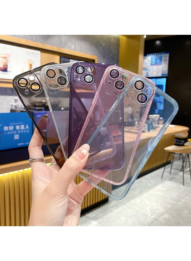 اس-توب جراب لهاتف iPhone 14 Pro، جراب شفاف لحماية العدسات من مادة TPU - Image 2