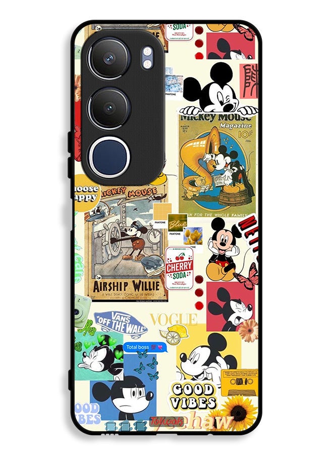 Tolwak غطاء حماية Vivo Y19s 4G مع ملصقات واختيار سعيد - Image 1