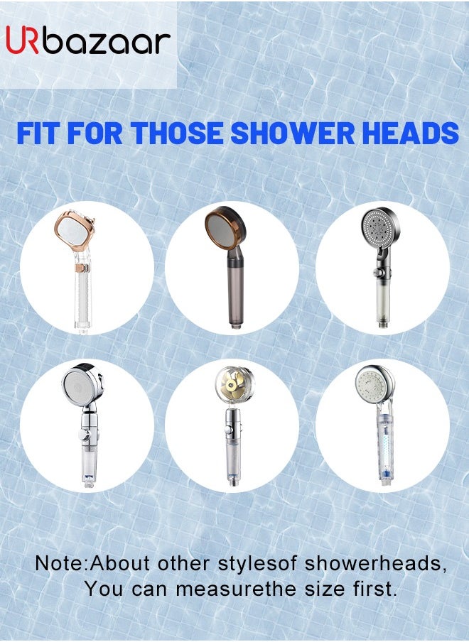 URbazaar 12 Pcs Showerhead Filter PP Cotton Cartridge Filter High Pressure Handheld Showerhead Filter for High Pressure Shower Sets  - Image 4