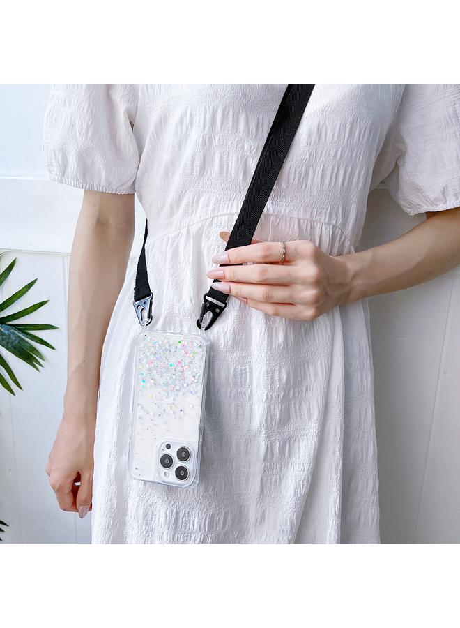 اس-توب جراب لهاتف iPhone 11 Pro Lanyard جراب هاتف شفاف لامع من الإيبوكسي - Image 5