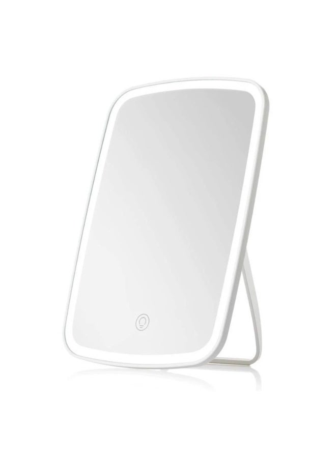 YY-Recheer LED Makeup Mirror 3 Light Modes, Touch Control Vanity Mirror with 120° Adjustable Stand, Portable Cosmetic Mirror for Travel & Bedroom - Image 1