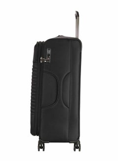 AMERICAN TOURISTER American Tourister Fornax Spinner 77 cm Soft Trolley with TSA Lock Jet Black Durable Expandable Luggage  - Image 5