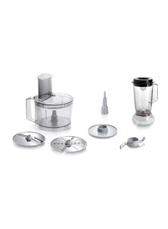 BOSCH MultiTalent 3 Food Processor 800W 2.3 L 800 W MCM3201B Black/Clear - Image 5