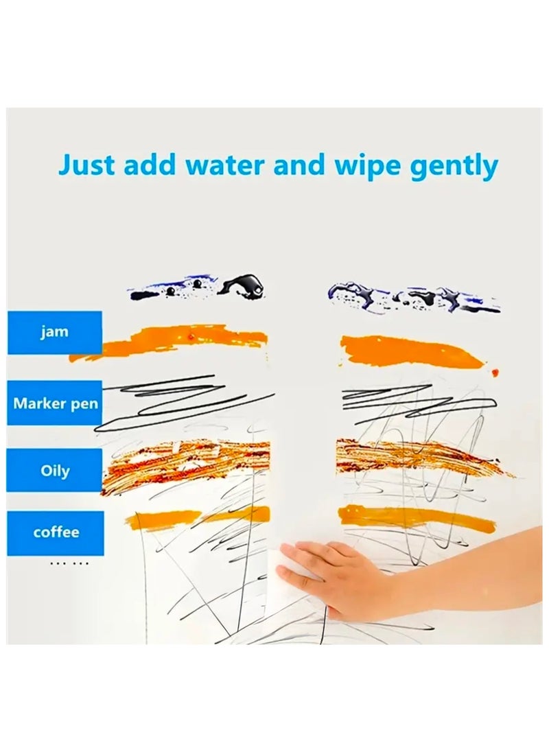 CleanWave - The Pure Effect 32-Pack Magic Sponge Eraser – Multi-Purpose Household Cleaning Sponge for Kitchen, Bathroom, Walls & Floors – Just Add Water!  - Image 4