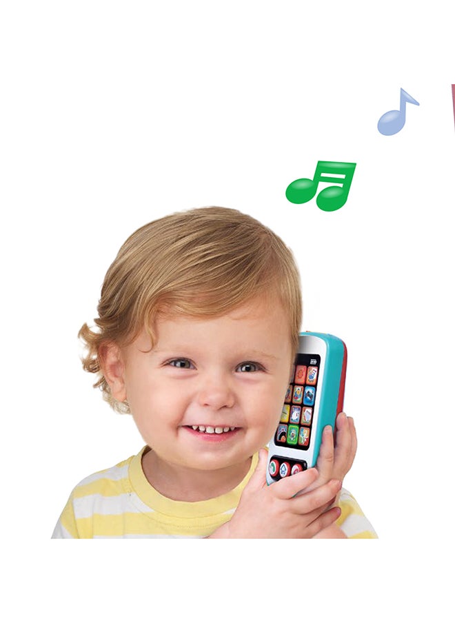 Happy Kids Little Learners My First Touch Phone - Interactive Touch Sensor, Songs And Phrases, Pretend Play, 12m+  - Image 3