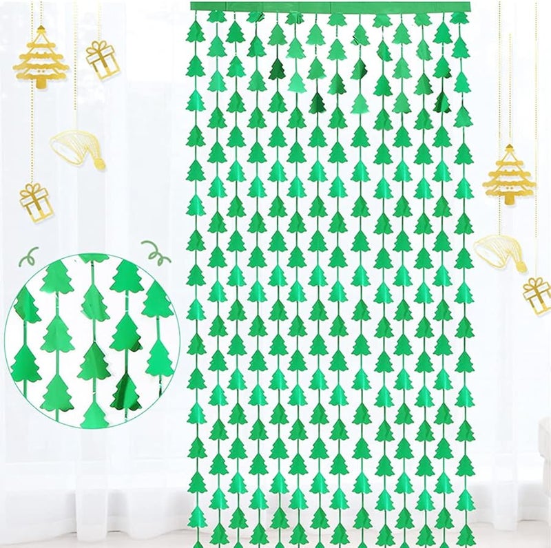 ستارة من الشرائط المعدنية اللامعة لتزيين حفلات عيد الميلاد وحفلات الزفاف وأعياد الميلاد - Image 4