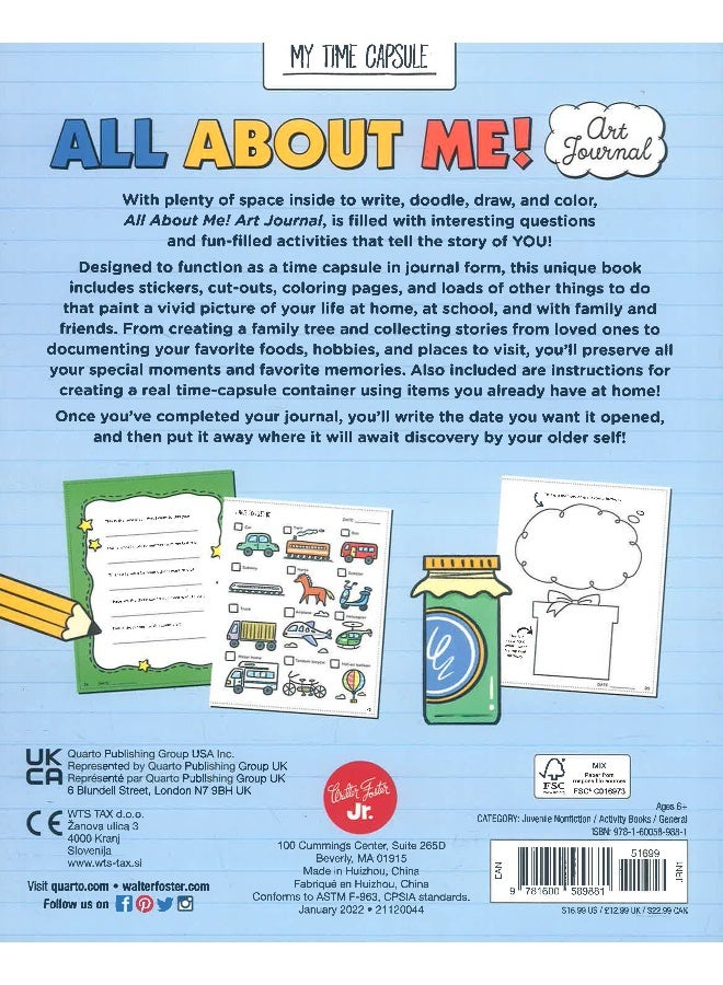 All About Me! Art Journal  - Image 2